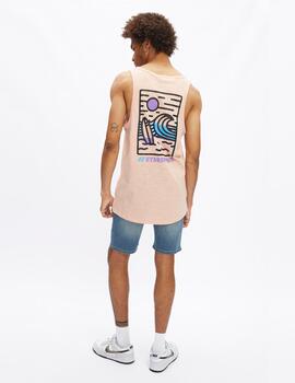 Camiseta Tirantes HYDROPONIC BEACH - Rose Cloud