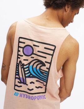 Camiseta Tirantes HYDROPONIC BEACH - Rose Cloud