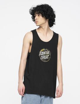 Camiseta Tirantes SANTA CRUZ HOLO WAVE DOT - Negro