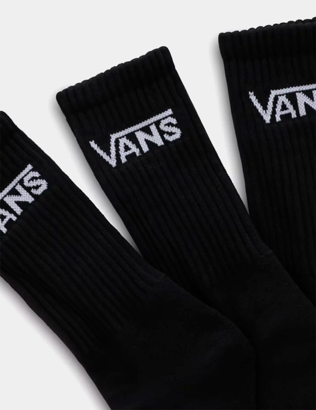 Calcetines VANS CLASSIC - Black (3 pares)