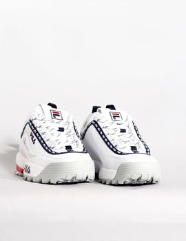 Zapatillas Fila W DISRUPTOR LOGO LOW - WHITE