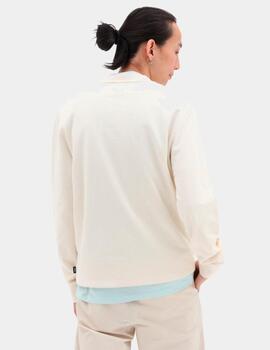 Sudadera Crew CORE BASIC - Antique White