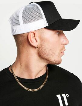 Gorra 11 eleven Degree TRUCKER - Black