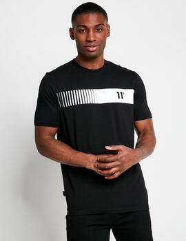 Camiseta ELEVEN DEGREES CHEST GRAPHIC - Black