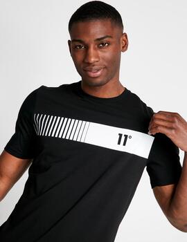 Camiseta ELEVEN DEGREES CHEST GRAPHIC - Black