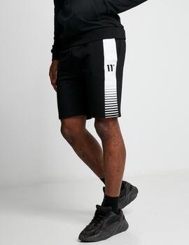 Bermuda ELEVEN DEGREES GRAPHIC SWEAT - Black