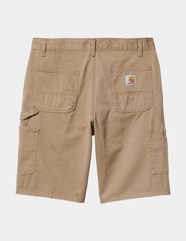 Bermuda CARHARTT  RUCK SINGLE KNEE - Leather