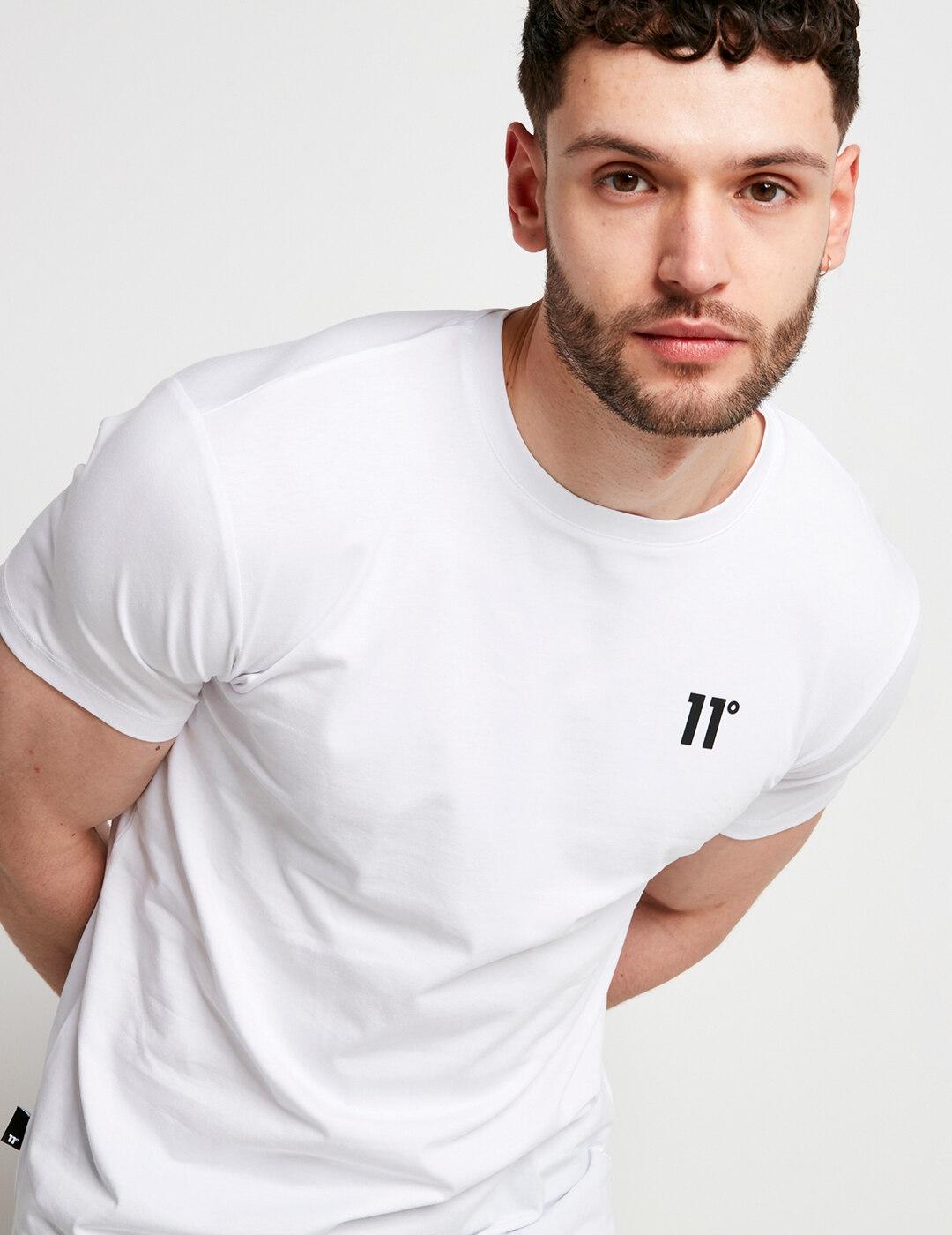 Camiseta11 DEGREES CORE MUSCLE FIT - White