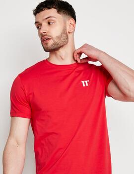 Camiseta 11 DEGREES CORE MUSCLE FIT - Goji Berry Red
