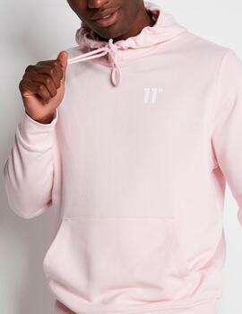 Sudadera11 DEGREES Capucha CORE - Light Pink