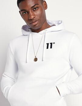 Sudadera ELEVEN DEGREES Capucha CORE - White