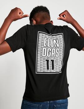 Camiseta ELEVEN DEGREES BACK GRAPHIC - Black