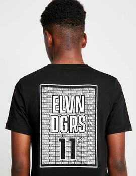 Camiseta ELEVEN DEGREES BACK GRAPHIC - Black