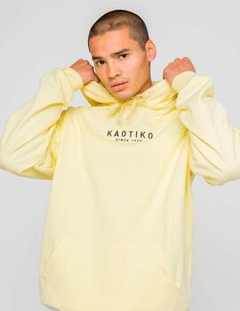 Sudadera Capucha KAOTIKO VANCOUVER - Acid Yellow