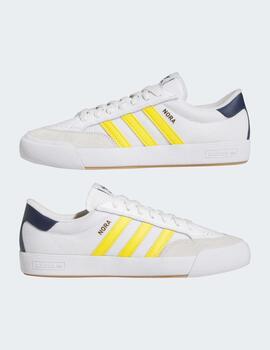 Zapatillas ADIDAS SKATEBOARDING NORA - White/Bold Gold