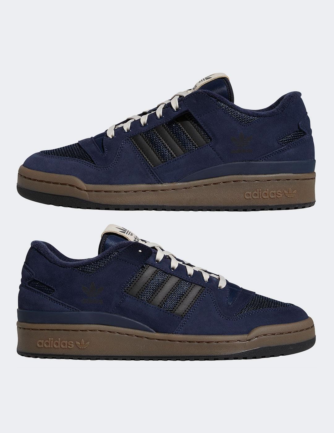 Zapatillas ADIDAS FORUM 84 LOW ADV - Navy/Black/Blue Bird