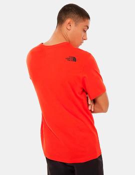 Camiseta The North Face FINE - Rojo