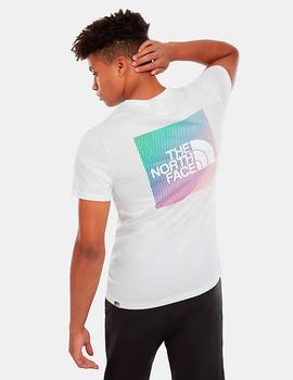 Camiseta The North Face RAINBOW - Blanco