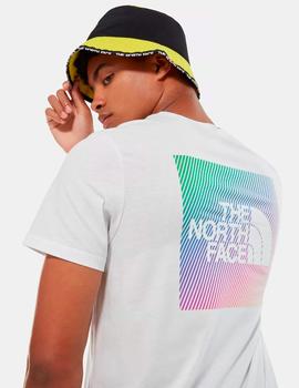 Camiseta The North Face RAINBOW - Blanco