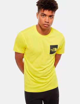 Camiseta The North Face FINE TEE - Amarillo
