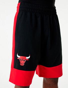 Bermuda NEW ERA COLOUR BLOCK BULLS - Black/Red