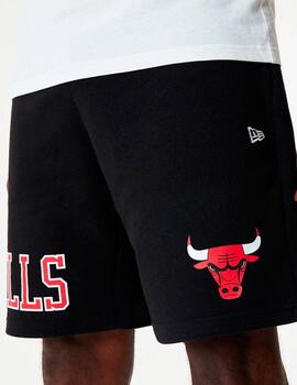 Bermuda NEW ERA LOGO CHICAGO BULLS - Black