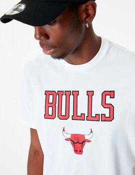 Camiseta NEW ERA LOGO CHICAGO BULLS - White