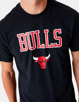 Camiseta NEW ERA LOGO CHICAGO BULLS - Black