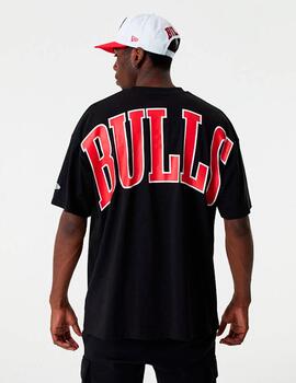 Camiseta NEW ERA INFILL LOGO BULLS - Black