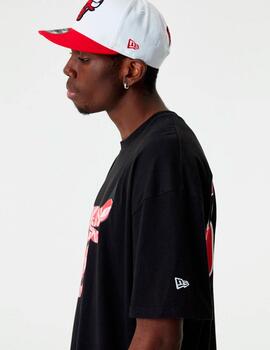 Camiseta NEW ERA INFILL LOGO BULLS - Black