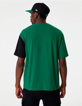 Camiseta NEW ERA CUT AND SEW CELTICS - Green/Black/White