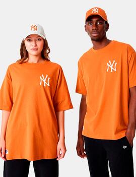 Camiseta NEW ERA LEAGUE ESSENTIALS NY YANKEES - Dark/Orange