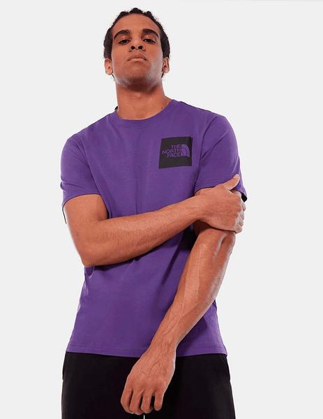 semanal Acercarse Calma Camiseta The North Face FINE - Morado