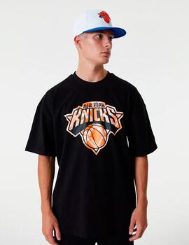 Camiseta NEW ERA INFILL LOGO NY KNICKS - Black