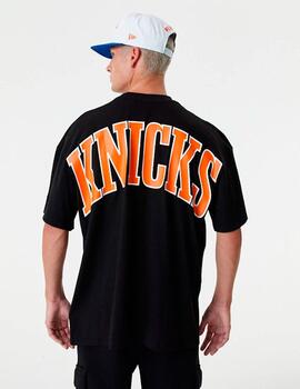 Camiseta NEW ERA INFILL LOGO NY KNICKS - Black