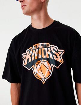 Camiseta NEW ERA INFILL LOGO NY KNICKS - Black