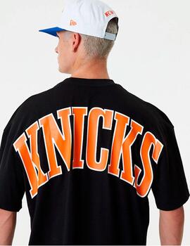 Camiseta NEW ERA INFILL LOGO NY KNICKS - Black