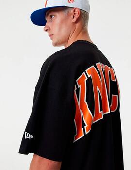 Camiseta NEW ERA INFILL LOGO NY KNICKS - Black