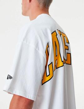 Camiseta NEW ERA INFILL LOGO LAKERS - White