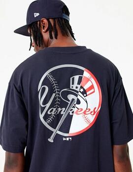 Camiseta NEW ERA GRAPHIC BP NY YANKEES - Navy