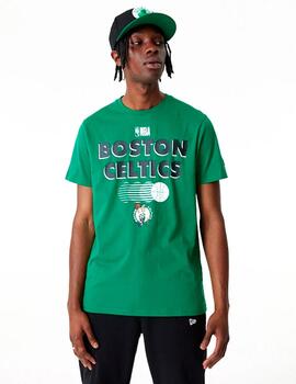 Camiseta NEW ERA GRAPHIC BOSTON CELTICS - Green