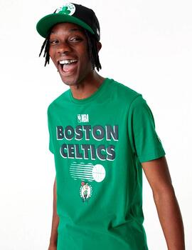 Camiseta NEW ERA GRAPHIC BOSTON CELTICS - Green