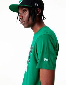 Camiseta NEW ERA GRAPHIC BOSTON CELTICS - Green