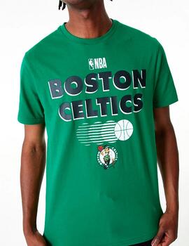 Camiseta NEW ERA GRAPHIC BOSTON CELTICS - Green