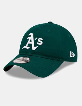 Gorra NEW ERA 9TWENTY ESSENTIAL OAKLAND - Dark Green/White