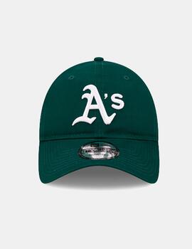 Gorra NEW ERA 9TWENTY ESSENTIAL OAKLAND - Dark Green/White