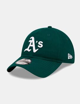 Gorra NEW ERA 9TWENTY ESSENTIAL OAKLAND - Dark Green/White