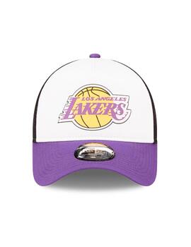 Gorra NEW ERA 9FORTY TRUCKER COLOUR LAK - White/Purple