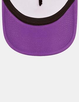 Gorra NEW ERA 9FORTY TRUCKER COLOUR LAK - White/Purple