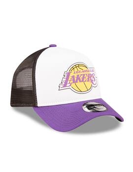 Gorra NEW ERA 9FORTY TRUCKER COLOUR LAK - White/Purple